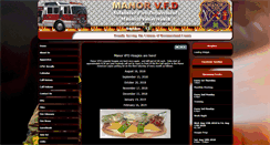 Desktop Screenshot of manorvfd.org
